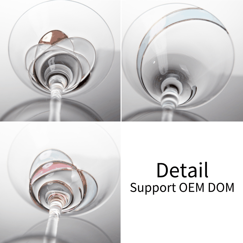Classic Design Martini Glass Goblet Elegant Cocktail Glass for Wine JW025 JW026 JW027